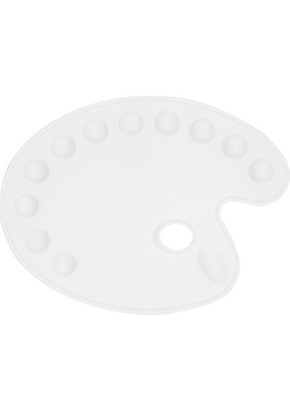 | Godeli Palet, Ergonomik Tasarım ve Dayanıklı Plastik Malzeme, 12 Yuvalı, 36 x 27 cm