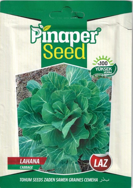 Laz Lahanası 5 gr Pınaper Tohumculuk fiyatları