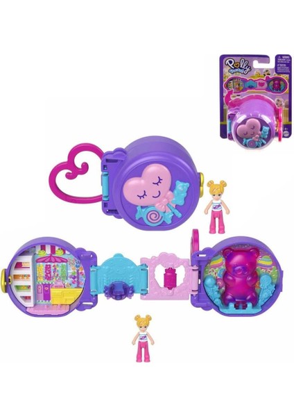 Nessiworld HRD73 Polly Pocket Sevimli Hayvancık Temalı Mini Oyun Setleri