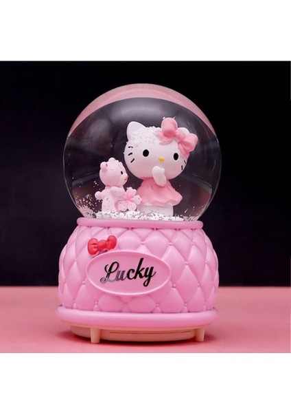 Hello Kıtty Işıklı Müzikli Orta Boy Kar Küresi fırsatları