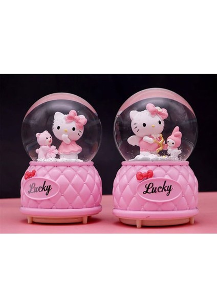 Hello Kıtty Işıklı Müzikli Orta Boy Kar Küresi indirimleri