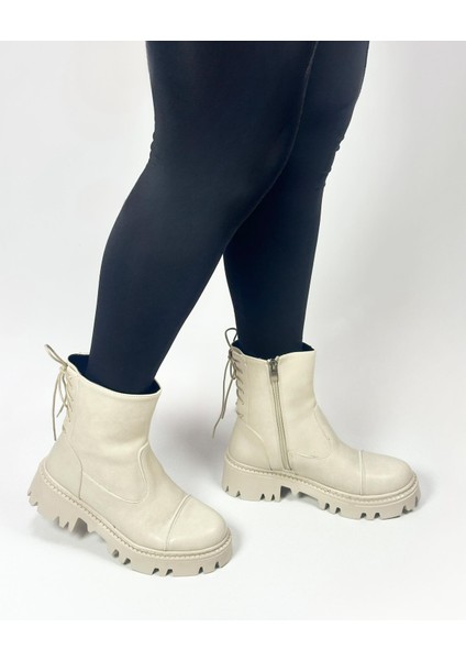 Fermuar ve Bağcıklı Su Geçirmez Kadın Botu fiyatları