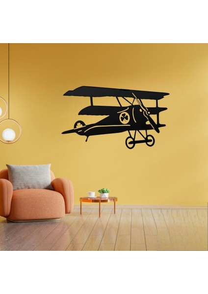 3 Kanatlı Uçak Sticker modelleri