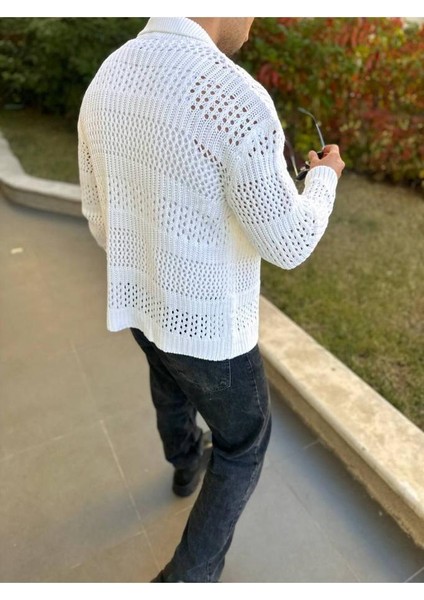 Hırka Oversize Özel Örgülü Triko Desenli Salaş Örgü Tasarım Delikli Hırka modelleri