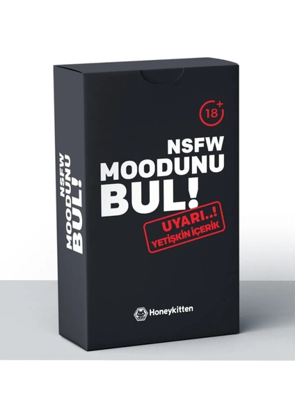 Moodunu Bul + 18 Nsfw Oyun Kartı Paketi