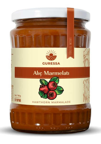 Alıç Marmelatı 780 Gr Doğal Ev Yapımı