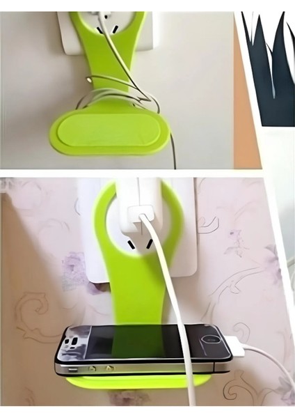 Priz Telefon Tutucu -3 Adet