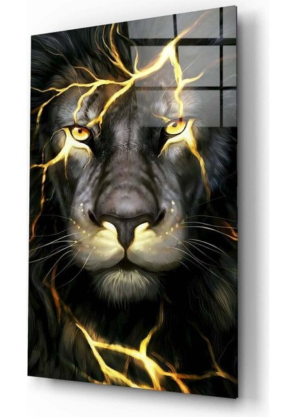Aslan Cam Tablo