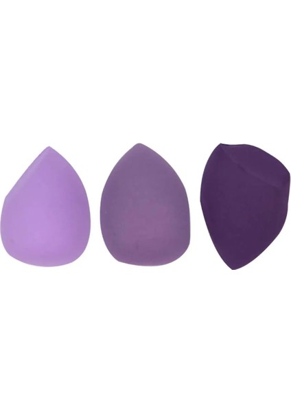 Make Up Blender Makyaj Süngeri Seti 3'lü - Mor