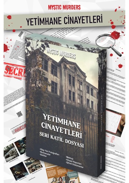 Dedektiflik Cinayet Çözme Oyunu - Yetimhane Cinayetleri Seri K