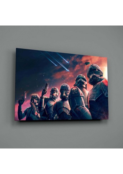 Yıldız Savaşları Kötü Parti Cam Tablo modelleri