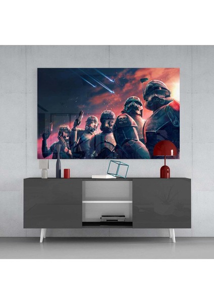 Yıldız Savaşları Kötü Parti Cam Tablo fırsatları