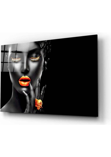 Turuncunun Gücü Cam Tablo