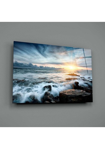 Gün Batımı Cam Tablo fiyatları