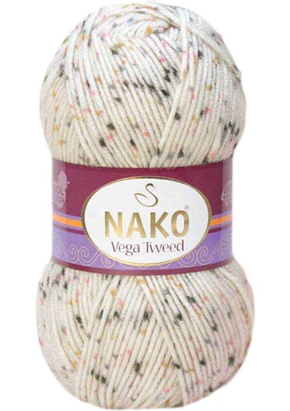 5 Adet Vega Tweed Premium Akrilik El Örgü İpi Yünü No: 31752 indirimleri