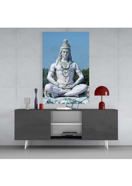 Meditasyonda Shiva Cam Tablo fırsatları