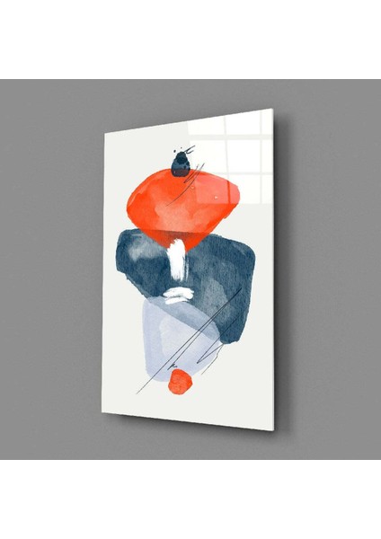 Soyut Şekiller Cam Tablo fiyatları