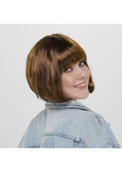 Kısa Küt Parti Peruğu Kahve fiyatları