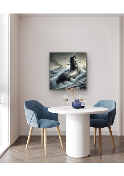 Denizaltı Kanvas Tablo 90 x 90 cm fiyatları