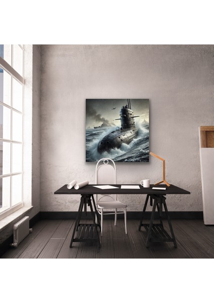Denizaltı Kanvas Tablo 90 x 90 cm modelleri