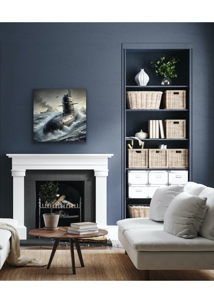 Denizaltı Kanvas Tablo 90 x 90 cm fırsatları