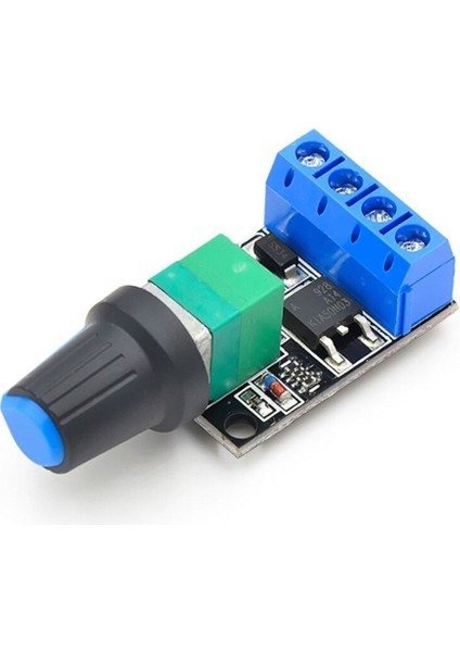 5V / 16V 10A Mini Dc Motor Sürücü Hız Kontrol Devresi 0-100% Pot Kontrollü Pwm Açma Kapama