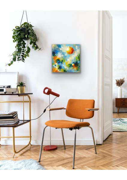 Yaz Mevsimi Kanvas Tablo 60 x 60 cm