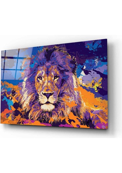 Aslan Cam Tablo