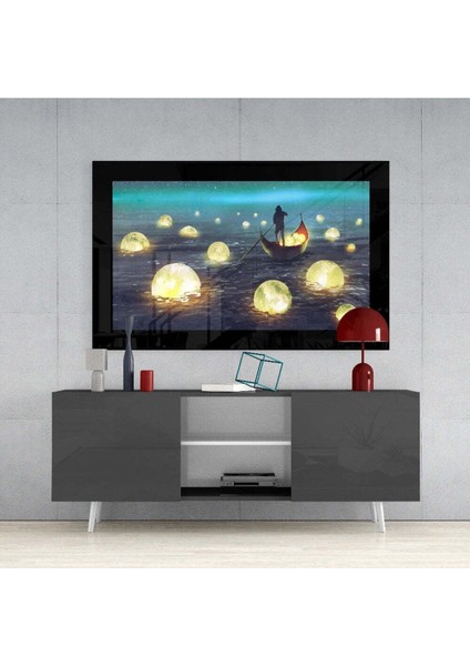 Ay Toplayıcısı Cam Tablo fırsatları