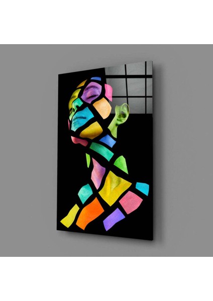 Renkli Ruh Cam Tablo modelleri