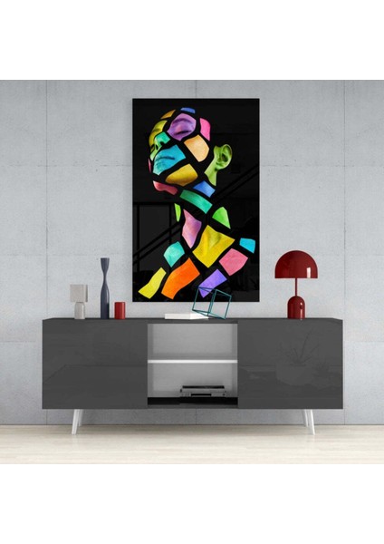 Renkli Ruh Cam Tablo fırsatları