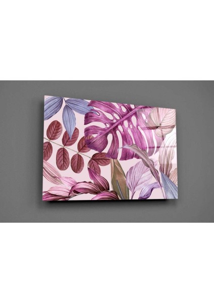 Tropik Yapraklar Cam Tablo fiyatları