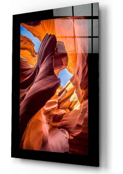 Büyük Kanyon Rifti Cam Tablo