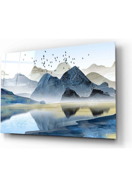 Dağlar Cam Tablo