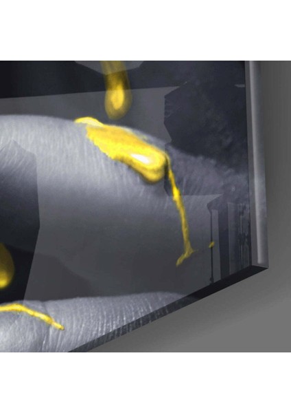 Sarı ve Kadın Cam Tablo fiyatları