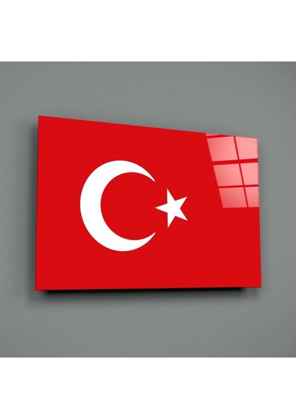 Türk Bayrağı Cam Tablo fiyatları