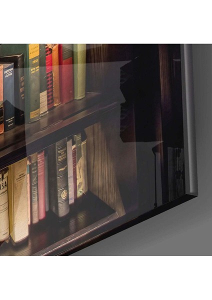 Kitaplık Cam Tablo modelleri