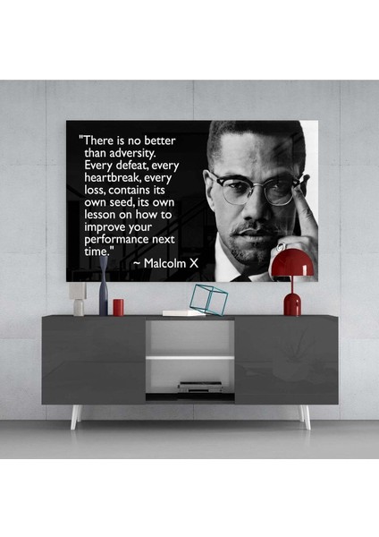 Malcolm X'in Sözleri Cam Tablo fırsatları