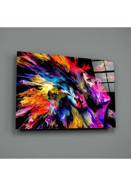 Renkli Düşünceler Cam Tablo fiyatları