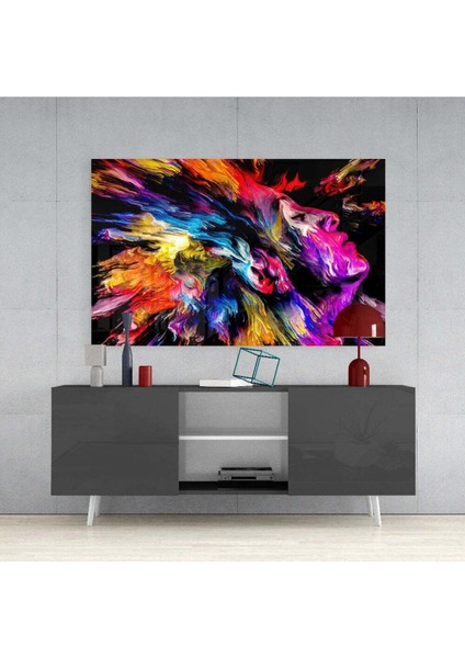 Renkli Düşünceler Cam Tablo fırsatları