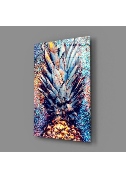 Renkli Ananas Cam Tablo modelleri