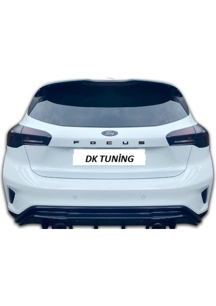 Ford Focus Mk4 Yeni Model Bagaj 3m 3D Siyah Abs Logo Amblem