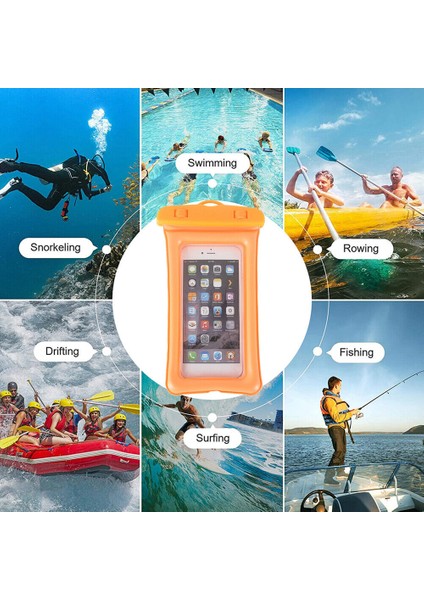 Waterproof Telefon Kılıfı Balonlu Sualtı Kılıfı