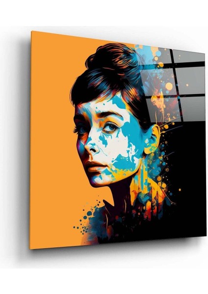 Audrey Hepburn Cam Tablo || Tasarımcı Koleksiyonu