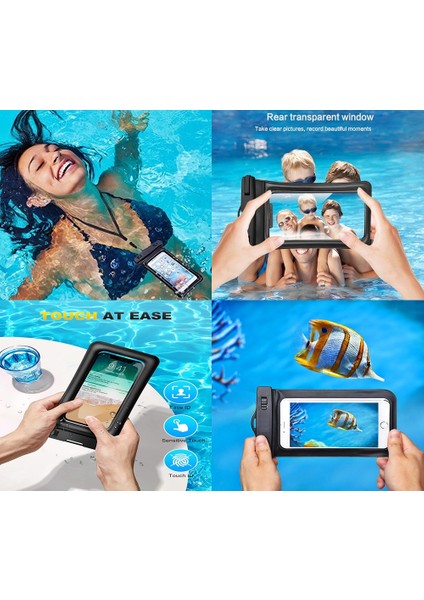 Waterproof Telefon Kılıfı Balonlu Sualtı Kılıfı