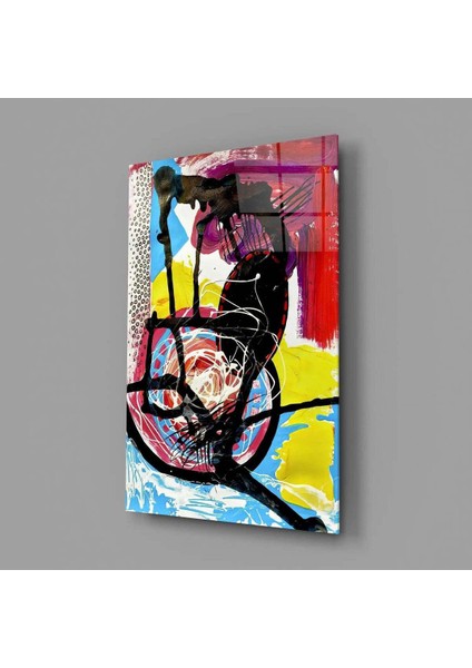 Soyut Çizgiler Cam Tablo || Tasarımcı Koleksiyonu fiyatları