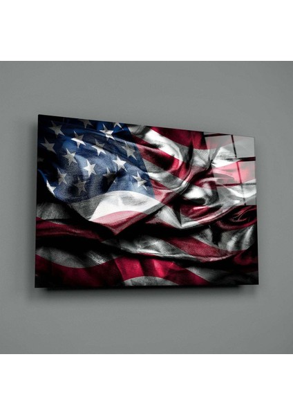 Amerika Bayrağı Cam Tablo modelleri