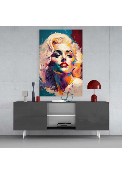 Marilyn Monroe Cam Tablo || Tasarımcı Koleksiyonu fırsatları