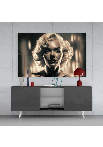 Marilyn Monroe Cam Tablo || Tasarımcı Koleksiyonu fırsatları