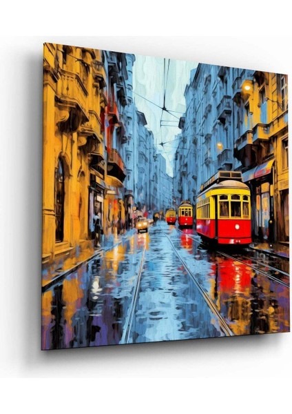 Istiklal Caddesi Cam Tablo || Tasarımcı Koleksiyonu